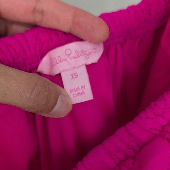 Lilly Pulitzer Pink Lace Maxi Dress - Picture 4 of 4